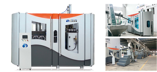 4/6/8 cavity automatic PET bottle blowing machine