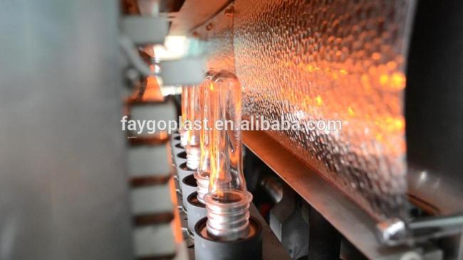 Semi automatic water bottle PET blowing machine