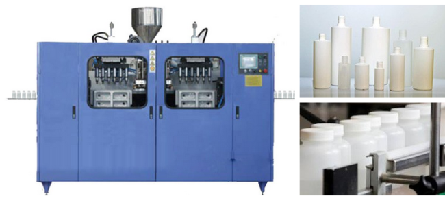 Plastic milk shampoo bottle making machine