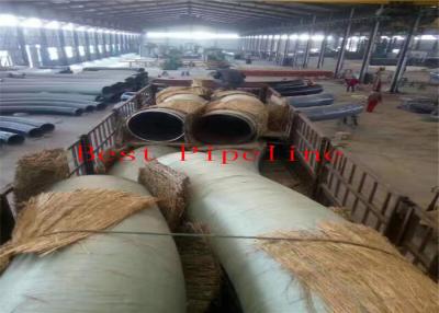 China PFP A53 Water Supplies Coated Steel Pipe PE 2PE Surface 4-18 mm Thickness for sale