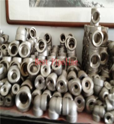 China Duplex Stainless Steel Forged Pipe Fittings Swaged Nippolets Material Class 6000 9000 for sale