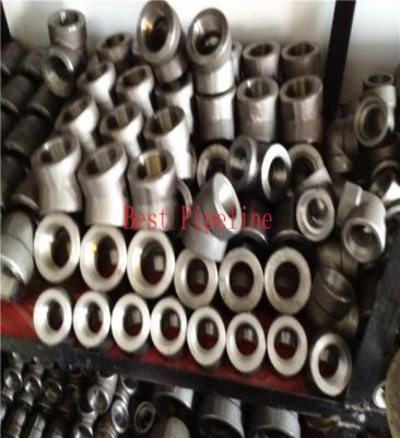 China A350 / SA350  Low Temperature Forged Steel Pipe Fittings , Carbon Steel Welded Pipe Fittings  for sale
