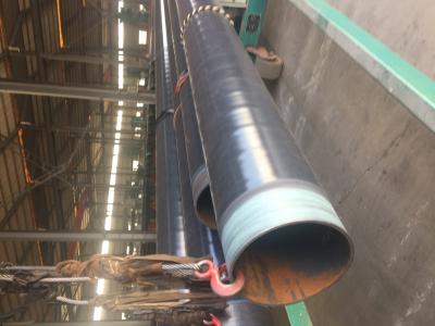 Chine DN 500 ASTM A106 a enduit l'extrémité biseautée par revêtement de PE du tuyau d'acier CSA Z245.21 3L à vendre