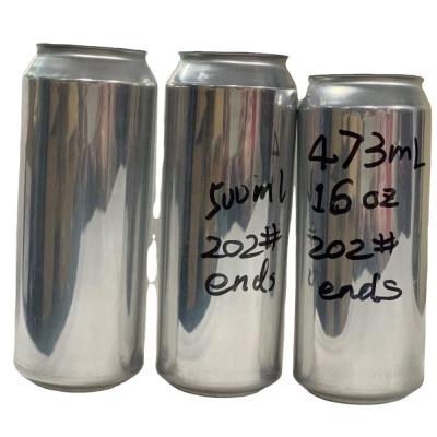 China SGS 330ml 550ml Beverage Packaging Empty Aluminum Cans for sale