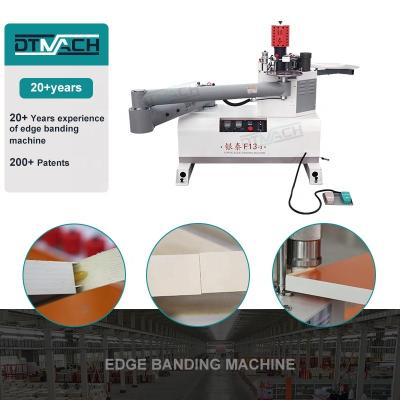 China DTMACH manual pvc edge band machine cabinet manufacture wood based panels machinery edge banding machine for sale