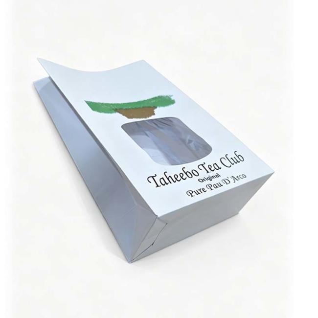 Food grade stand up pouch for tea products