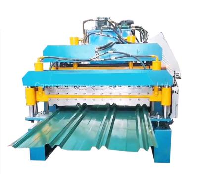 China Dust Proof Control 0.5mm Trapezoidal Sheet Roll Forming Machine Bi Rib Low Noise for sale