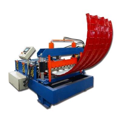 China Hydraulic Automatic Metal Curving Machine Curved Roof Can Bend Larger Roof for sale