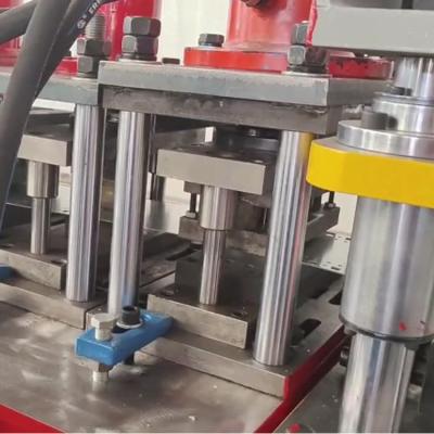 China V Frame Racking Beam Pallet Rack Roll Forming Machine PLC Control for sale