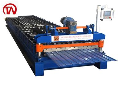 China Multi Ribs Roof Roll Forming Machine  Trapezoidal Sheet Roll Forming Machine for sale