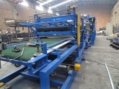 China Rollo incombustible del panel de bocadillo de las lanas de roca que forma el aislamiento sano de la máquina en venta