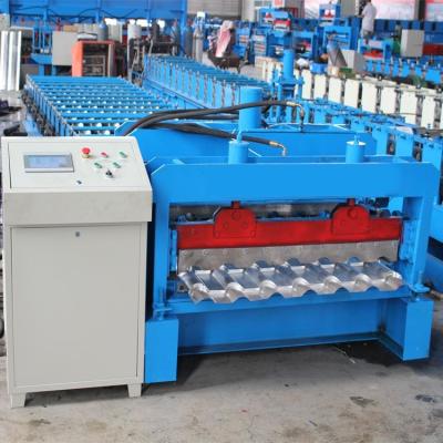 China Monterrey Step 20m/Min Tile Roofing Roll Forming Machine Work Automatically for sale