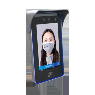 China AI Sensing Face Recognition Turnstile Access Control System Aluminum Alloy for sale