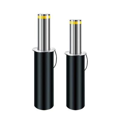 China 600mm Automatic Electric Hydraulic Retractable Bollards 304 Stainless Steel Bollards for sale