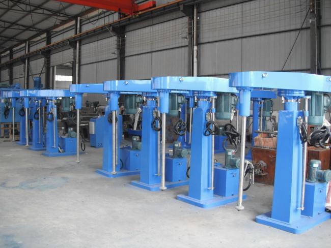 18.5kw Hydraulic Lift High Speed Disperser for Paint Industry