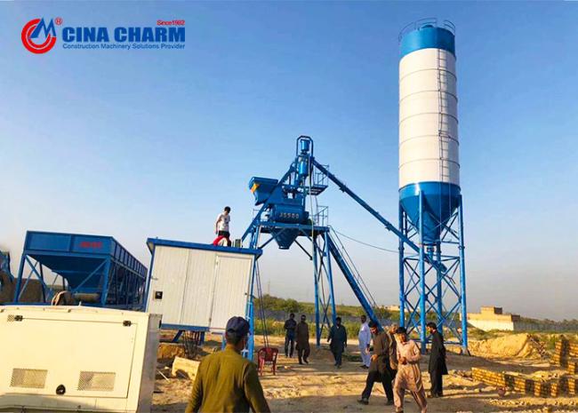HZS35 Concrete Batching Plant