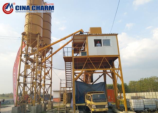 automatic concrete batching plant