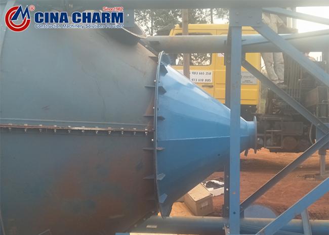 Large capacity 120m3 ready mix concrete plant