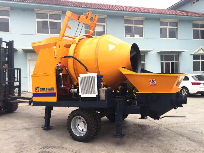 Changli machinery made JBS40 electric concrete pump with mixer on sale/new condition Stationary Electric concrete pump