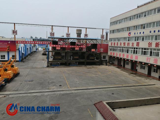 Small Well Sold Mobile Concrete Batch Plant with Cement Silo/Mobile cement concrete batching station 60m3/h capacity