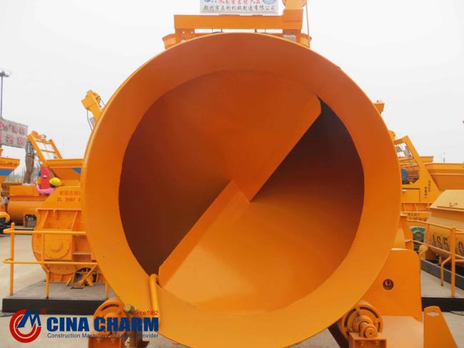Diesel engine hydraulic drive portable cheap JZR500 drum concrete mixer/Factory supply JZR 500 Diesel engine Concrete Mixer