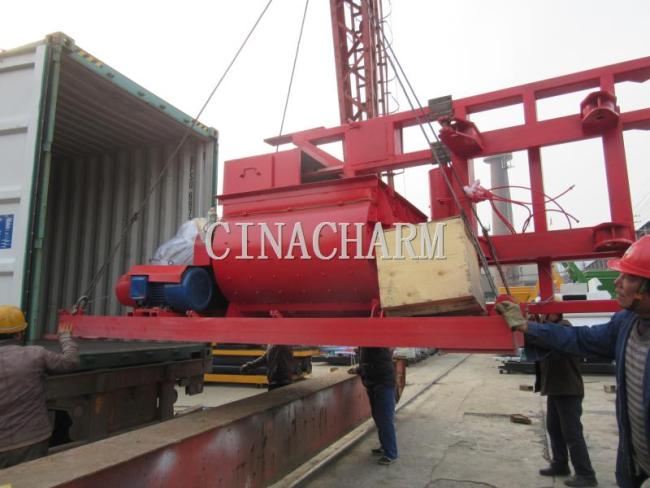 Mobile type small productivity YHZS35 concrete mixing plant/YHZS35 Lifting Hopper Small Mobile Concrete Mixing Plant