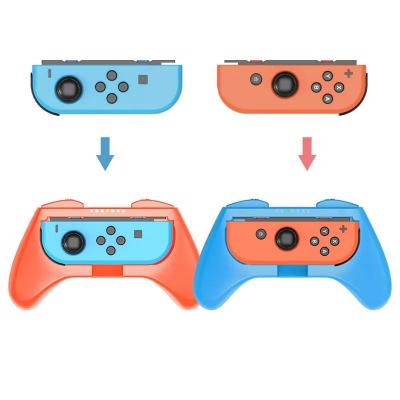 China Wear-Resistant Grip Controller For Nintendo Switch Joy-Con Bule Red for sale