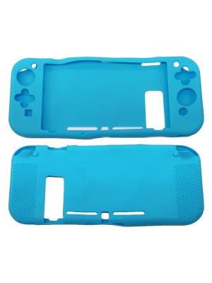 China Anti- Slip Protective Silicone Case For Nintendo Switch Openable Back Stand for sale