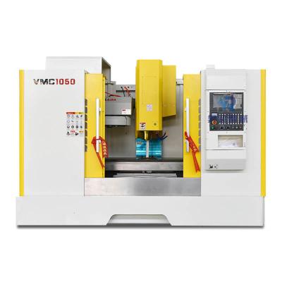 China Metal Vertical Small Cnc Milling Machine 4 Axis VMC1050 for sale