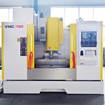 China Automatic Vertical VMC1160 3 Axis VMC Machining Center Medium Duty for sale