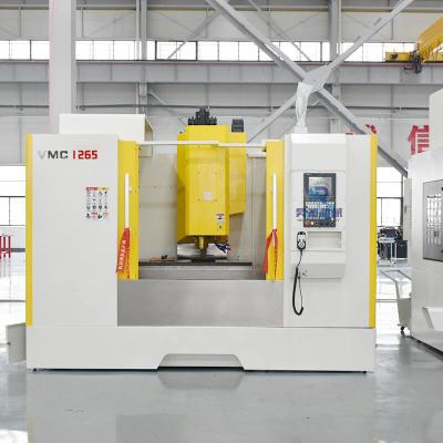China High Productivity New Vertical 4 Axis VMC Machine VMC1265 Knd Controller for sale