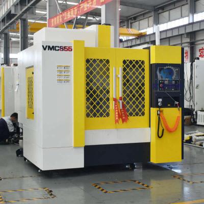 China CNC Lathe VMC Machining Center 4 Axis VMC855 For Automobile Parts for sale