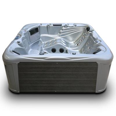 China Acrylic Whirlpool SAA Outdoor Bathtub Massage Spa Tub 83 Jets For 6 People for sale
