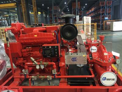 China High Speed EDJ Split Case Fire Pump For Thermal Power Plants 500gpm for sale