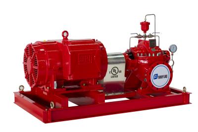 China 250 gpm @ 101PSI Electric Motor Driven Fire Pump With Eaton Cotroller UL/FM NFPA20 for sale