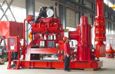 Chine L'UL verticale Fm de turbine a approuvé des pompes à incendie que l'utilisation de lutte contre l'incendie avec 1250gpm coulent à vendre