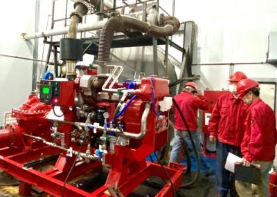 China 55 KW Fire Pump Engine Diesel Fuel With Compact Structure , UL / FM Aprroved for sale