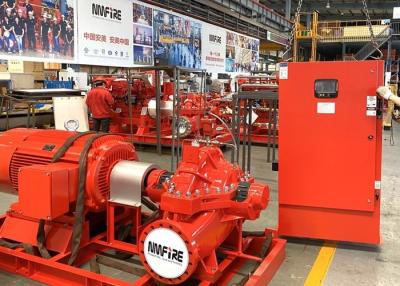 China UL Listed 500GPM @ 150PSI Electric Motor Driven With Horizontal Split case Fire Pump Sets with FM Approval for sale