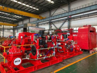 China NFPA20 2000GPM Diesel Engine Centrifugal UL FM Approved Fire Pumps for sale