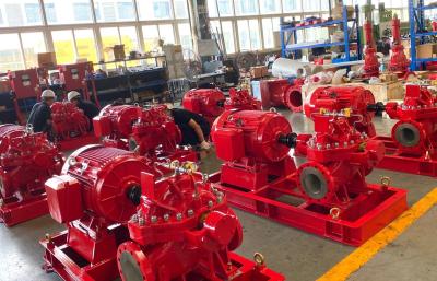 China 1500GPM Electric Motor Split Case UL FM Centrifugal Fire Pump for sale