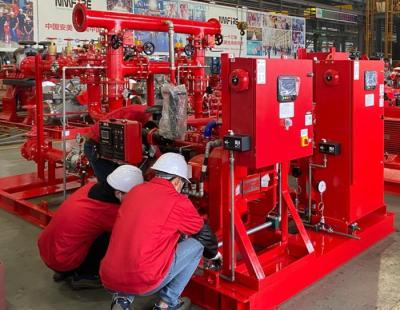 Китай Пакет водяной помпы огня аттестации УЛ, легкое дизельного пожарного насоса установленное для установки продается