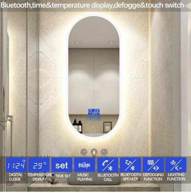 LED illumination and anti-fog functionality demonstration