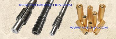 China Zambia Copper Mine Top Hammer Drilling T38 Drill Coupling With Extension Drill Rod for sale