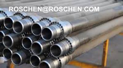 China 4 inch Reverse Circulation Drill Rods with 4 inch Remet Thread for RC Hammer RE542 RC Drilling for sale