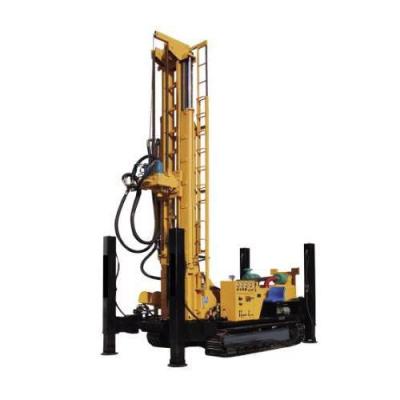 China 400m hydraulic Crawler Mounted Deep Water Well Drilling Rig Machine for sale
