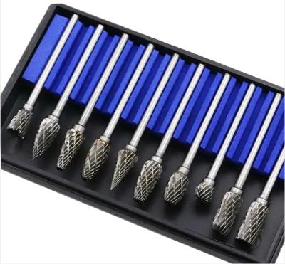 China Tungsten Carbide Cutting Burs Solid Rotary Carbide Burr Set for Grinding for sale