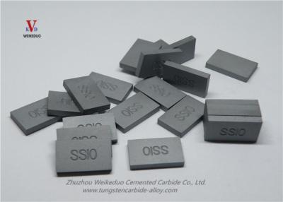 China Indexable Tungsten Carbide Saw Tips , Thin Custom Carbide Inserts for sale