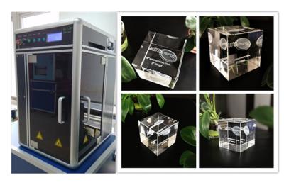 China Portable 3D Crystal Subsurface Laser Engraving Machine with Diode Pump for sale