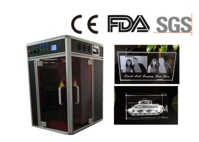 China Máquina de grabado subsuperficie del laser de la pequeña escala 3D para el grabado de cristal 3D en venta