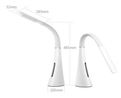 China Student Cool Small LED Desk Light Eye Protection With Gooseneck for sale